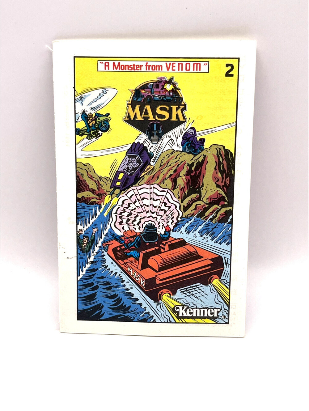 M.A.S.K. – “A Monster from VENOM” – Mini Comic #2 – Vintage 1985 Kenner